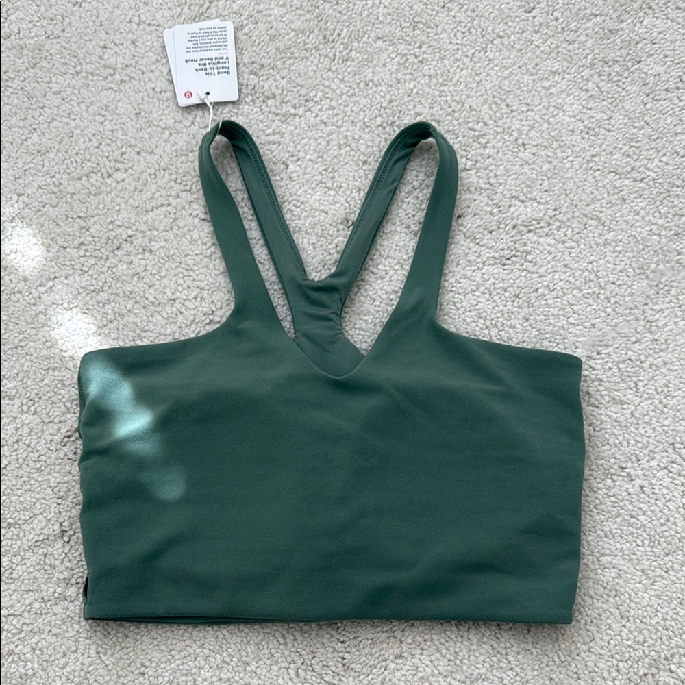 lululemon athletica Bend This V and Racer Bra